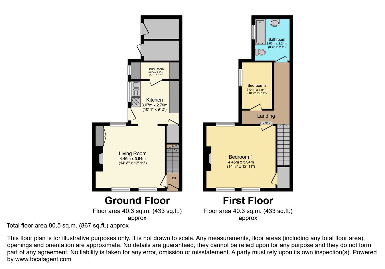 38, Drake Street, Lincoln floorplan