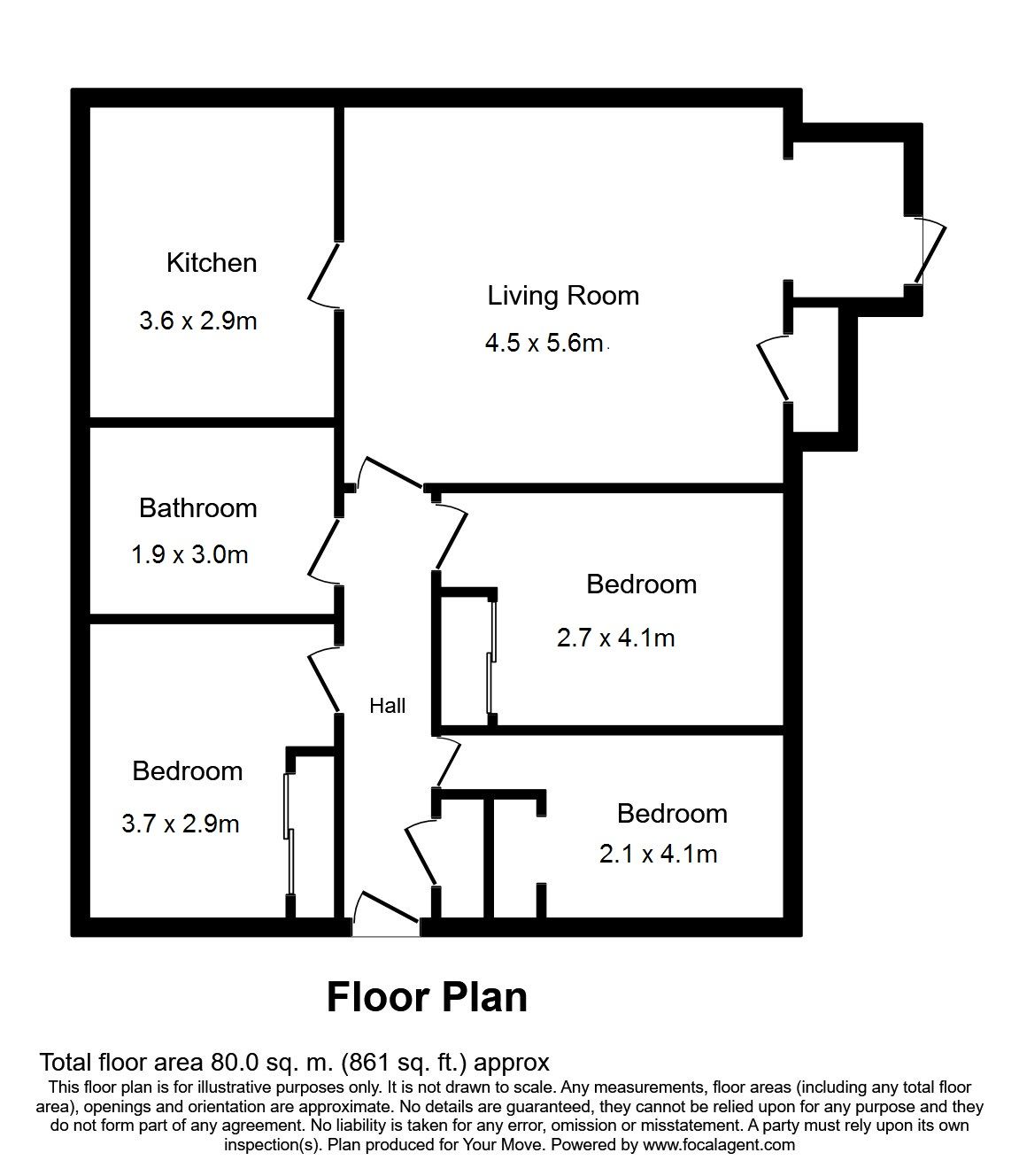 3 Bedrooms Flat for sale in Overton Crescent, Denny FK6