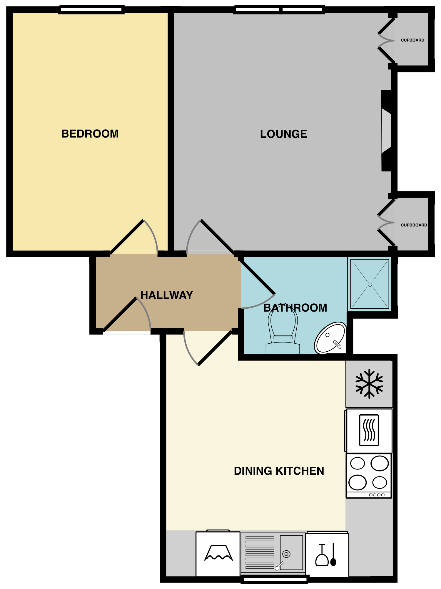 23 TFR Hollybank Place, Aberdeen floorplan