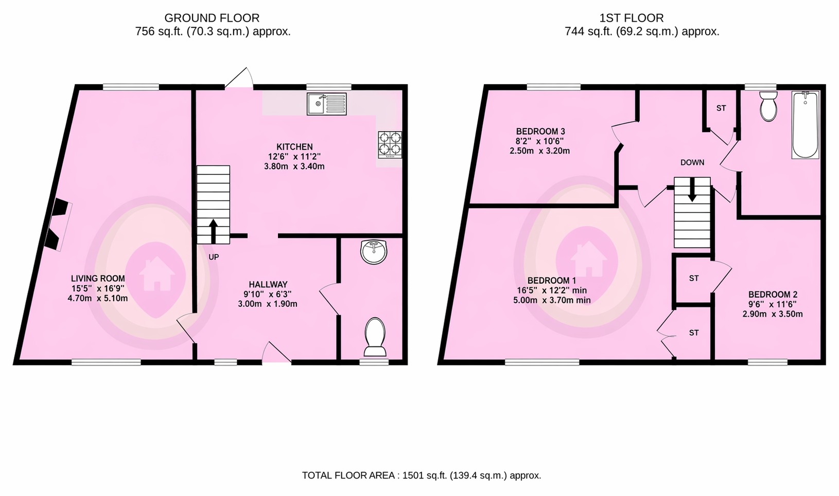 64 Winton Road, Swindon, Wiltshire floorplan