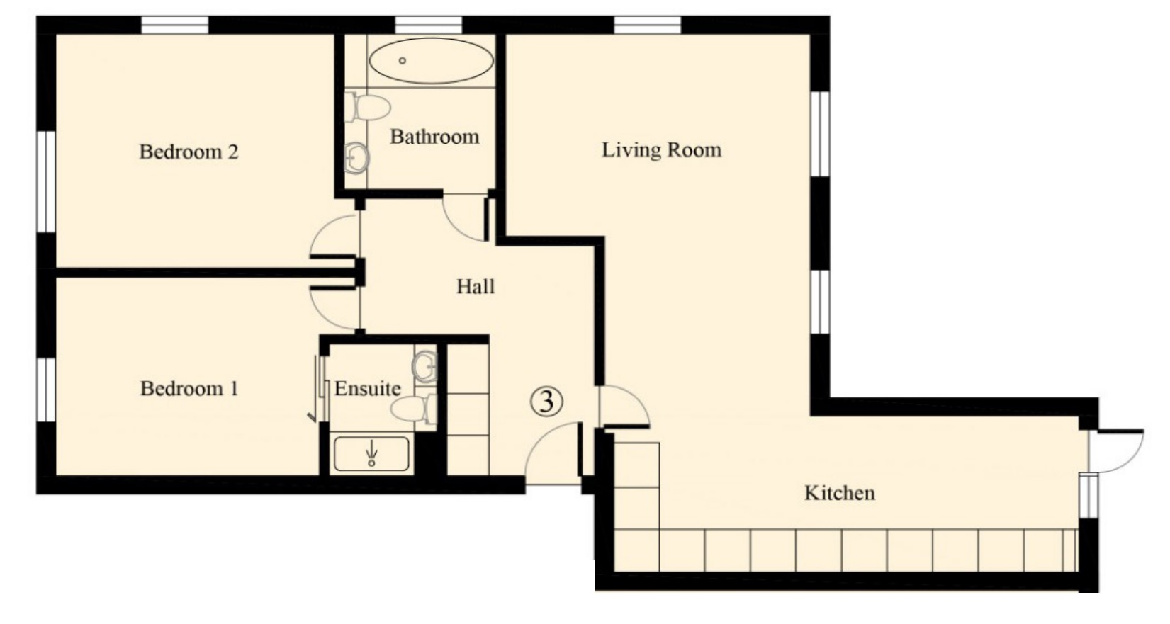 3 Antro Apartments, Box Ridge Avenue, Purley CR8, 2 bedroom flat for sale 61127512 PrimeLocation