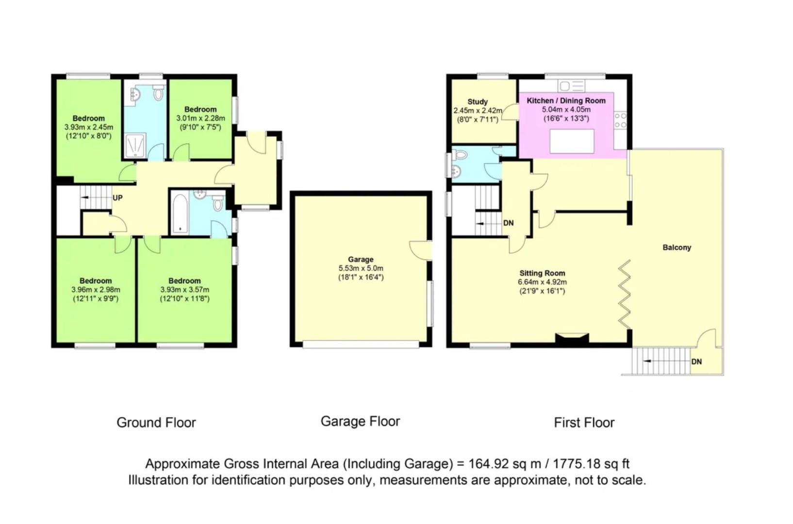 71, Mill Road, Lancing floorplan