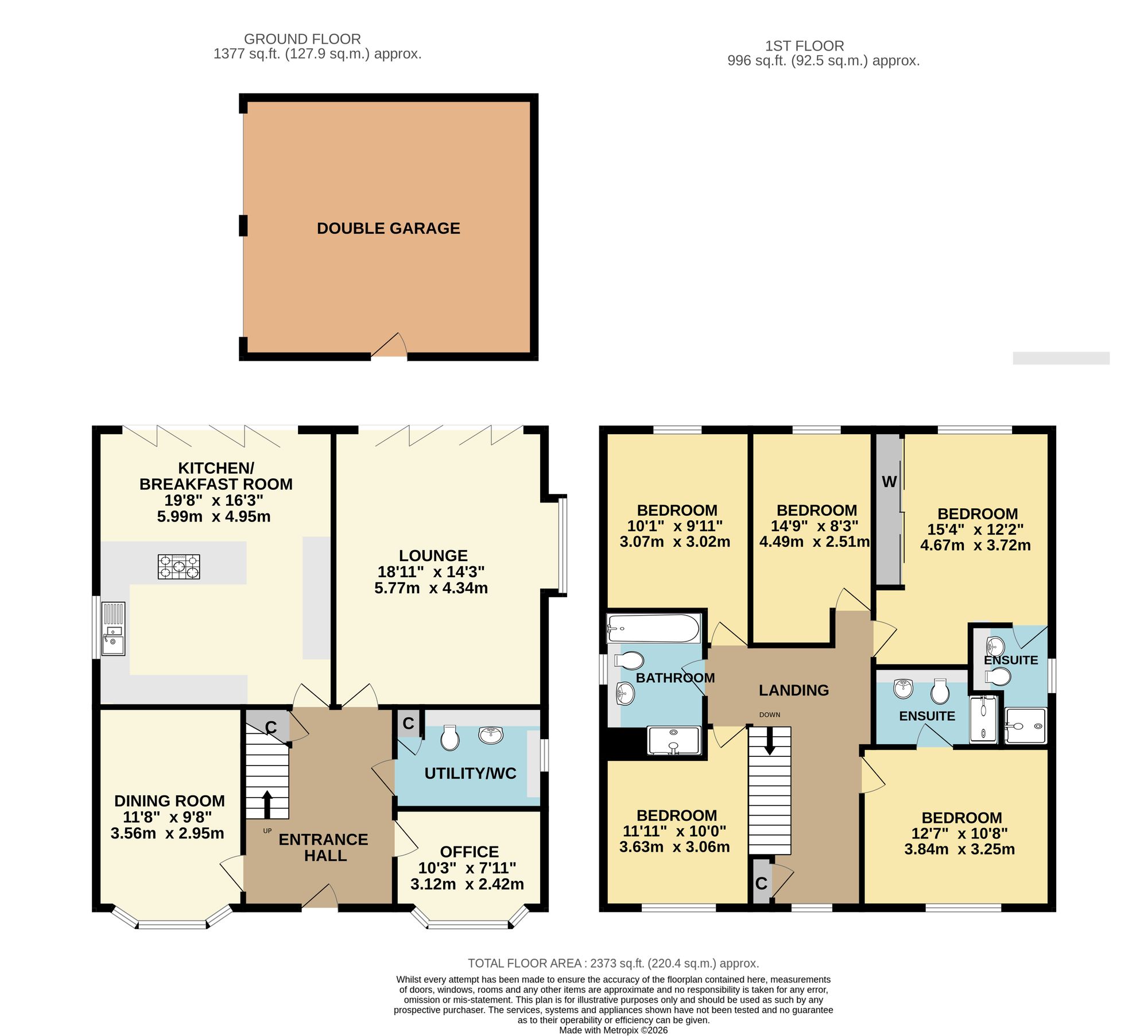 3 Cleverley Rise, Southampton floorplan