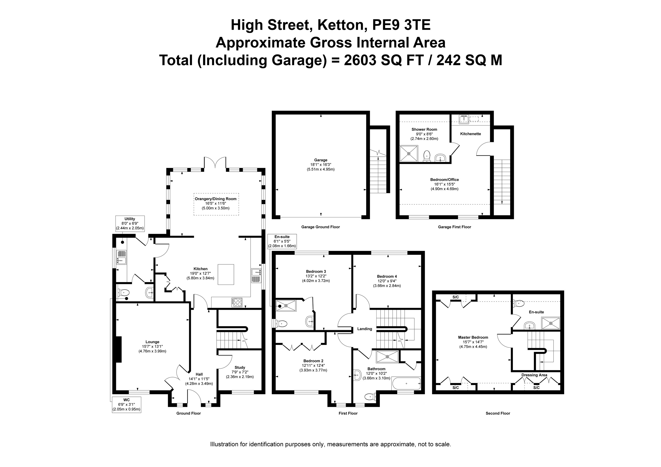 63b, High Street, Stamford floorplan