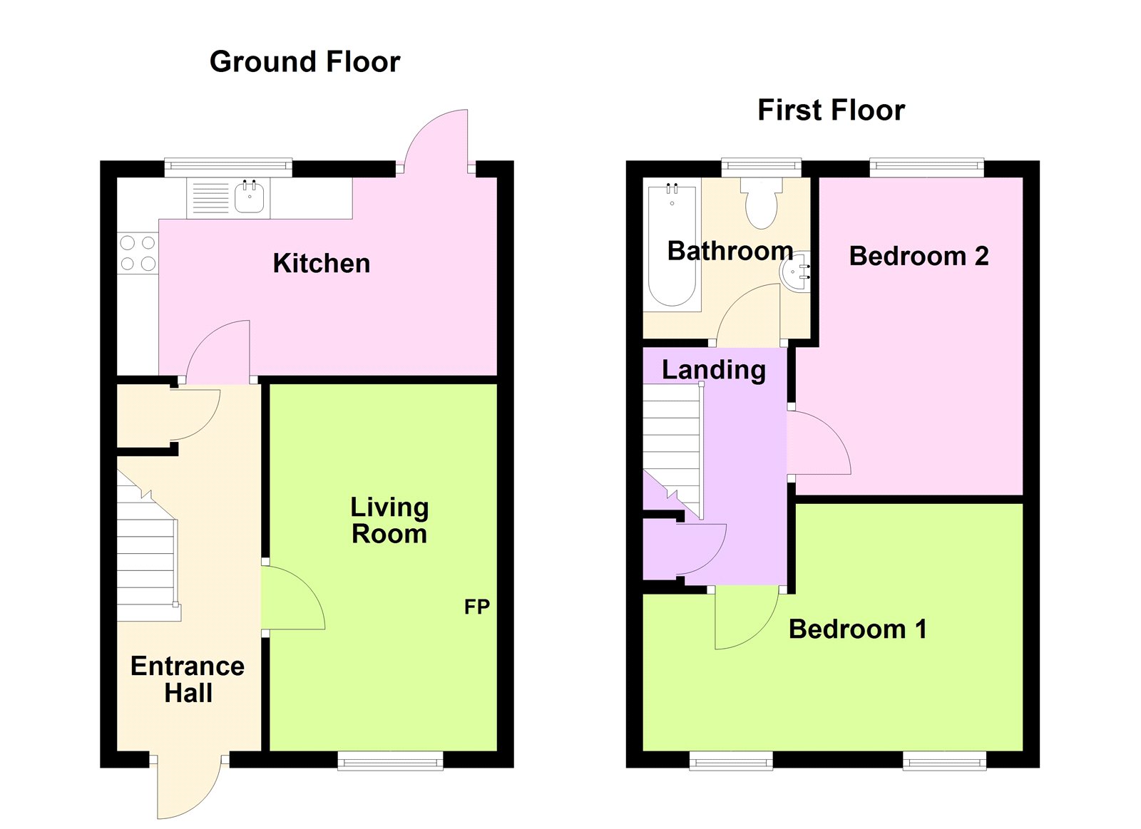 18, Finch Close, Pembrokeshire floorplan