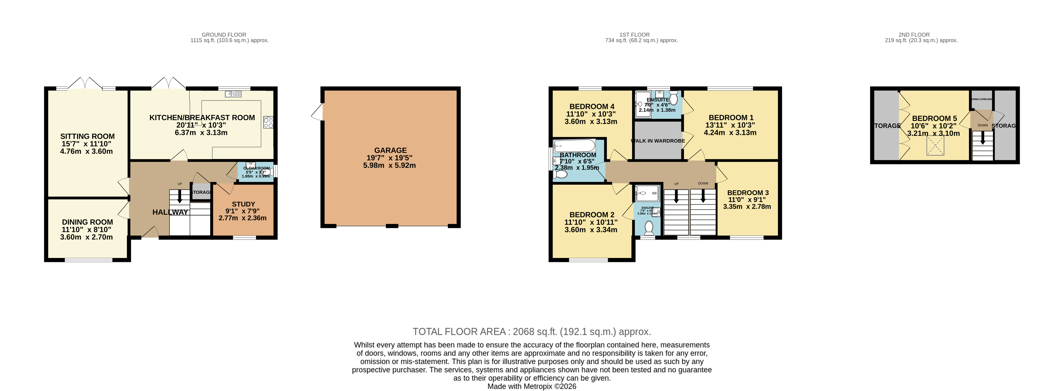 3, Millers View, Southampton floorplan