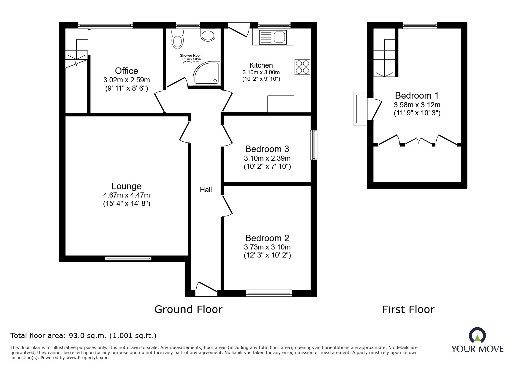 17, The Meadows, Lancashire floorplan