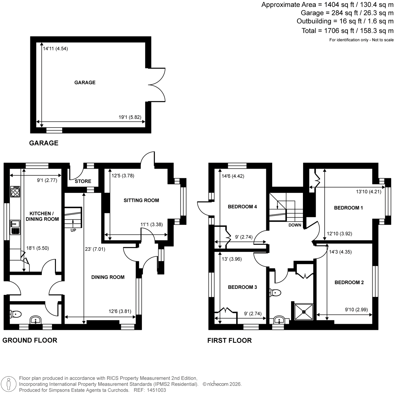 Chinthurst Hill Lodge,, Chinthurst Lane, Bramley floorplan