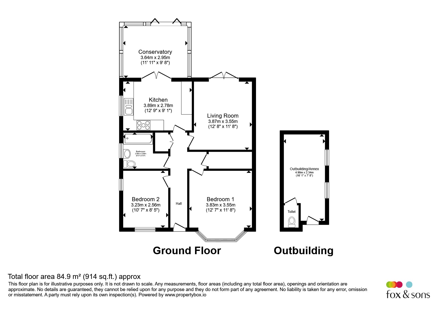 9, Noel Rise, BURGESS HILL floorplan