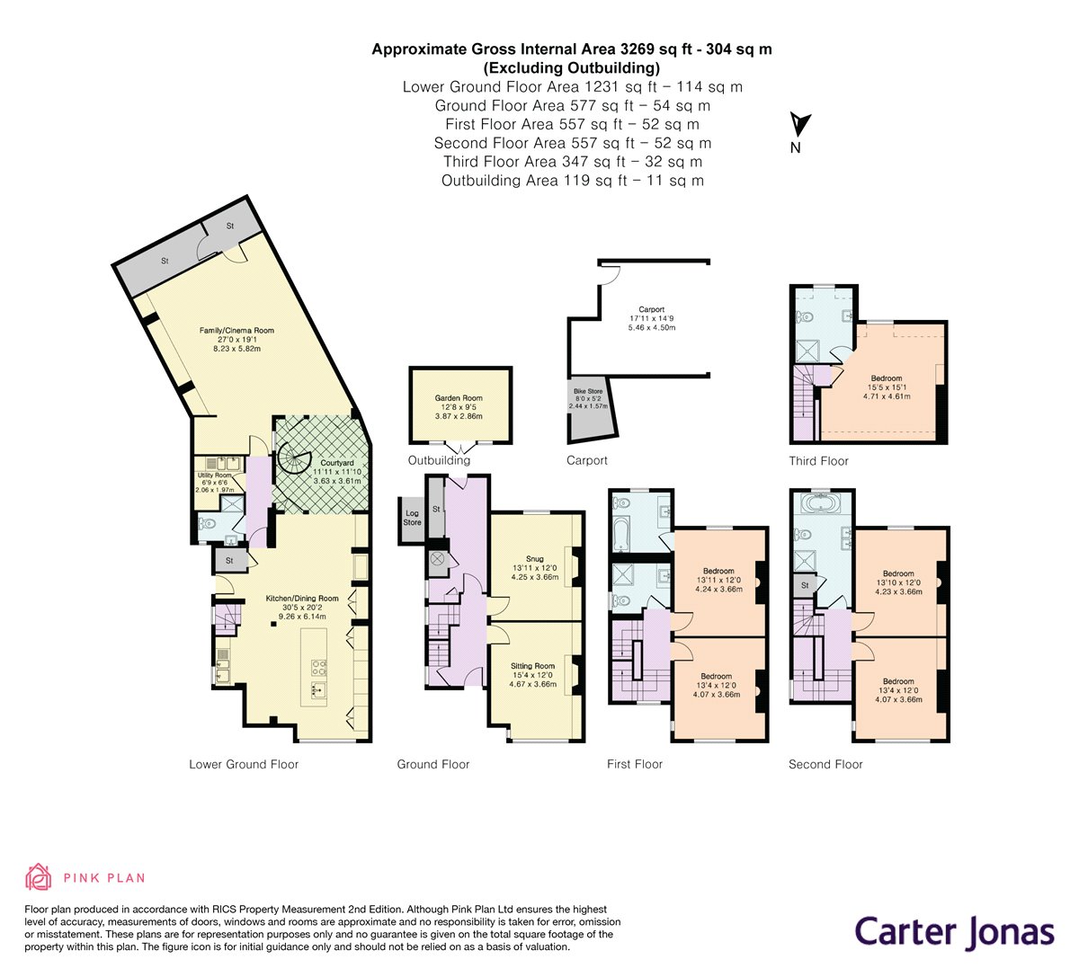 80, St. Bernards Road, Oxfordshire floorplan