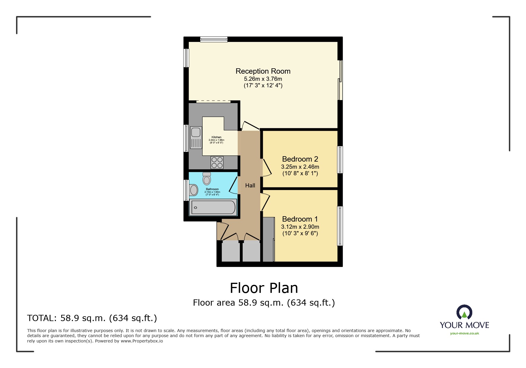 15, Lynbury Court, 31, Rickmansworth Road, Hertfordshire floorplan