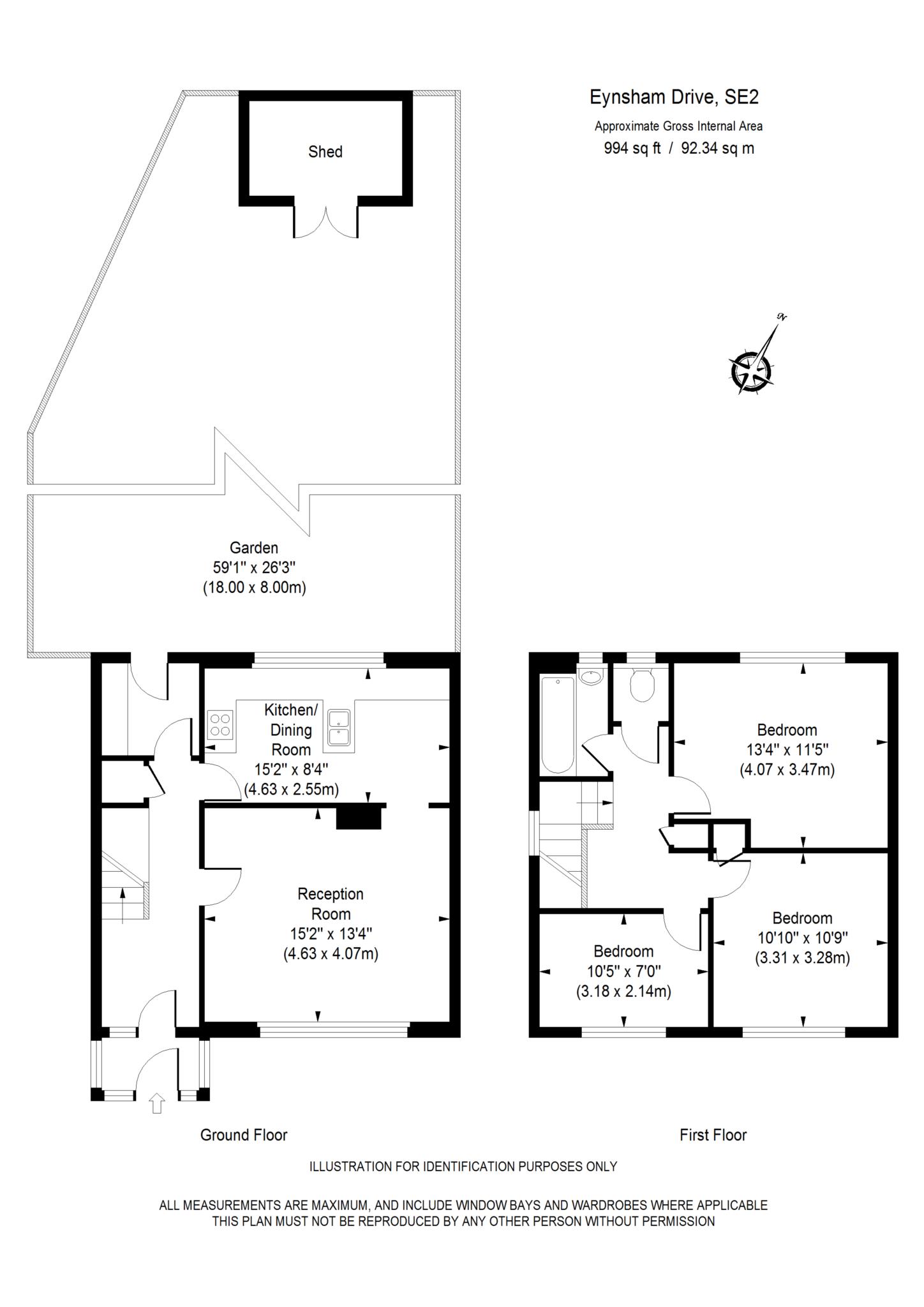 3 Bedrooms  to rent in Eynsham Drive, Thamesmead SE2