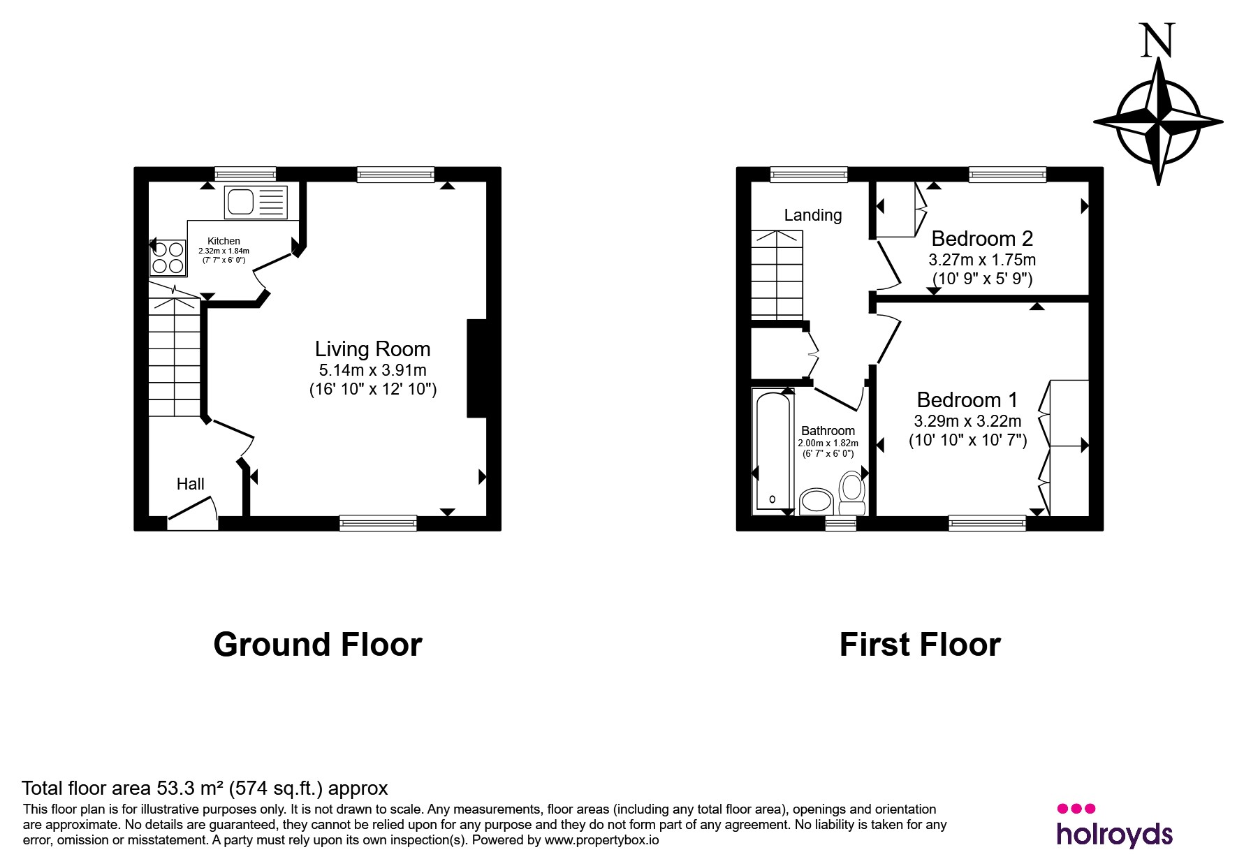 3, The Green, BINGLEY floorplan