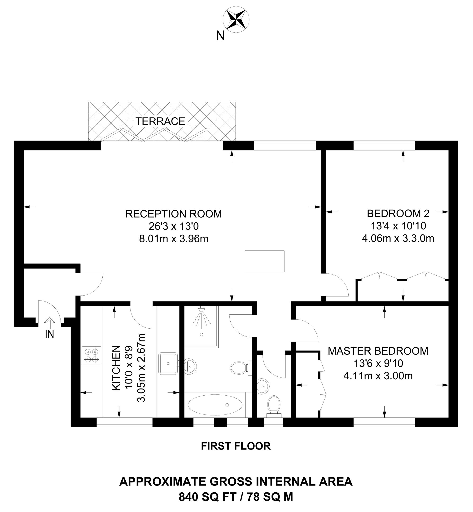 4 Rectory Green, Beckenham floorplan