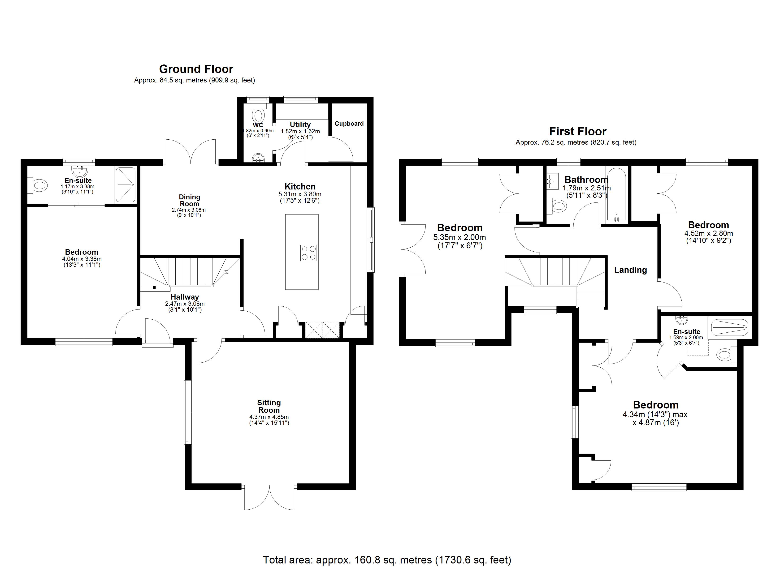 Ten Zeath at The Bay, Towan Road, Nr Constantine Bay floorplan