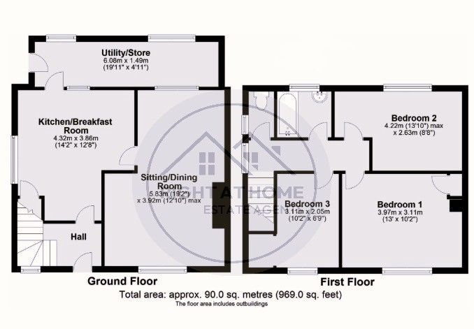 32 Passmore Road, Exeter floorplan
