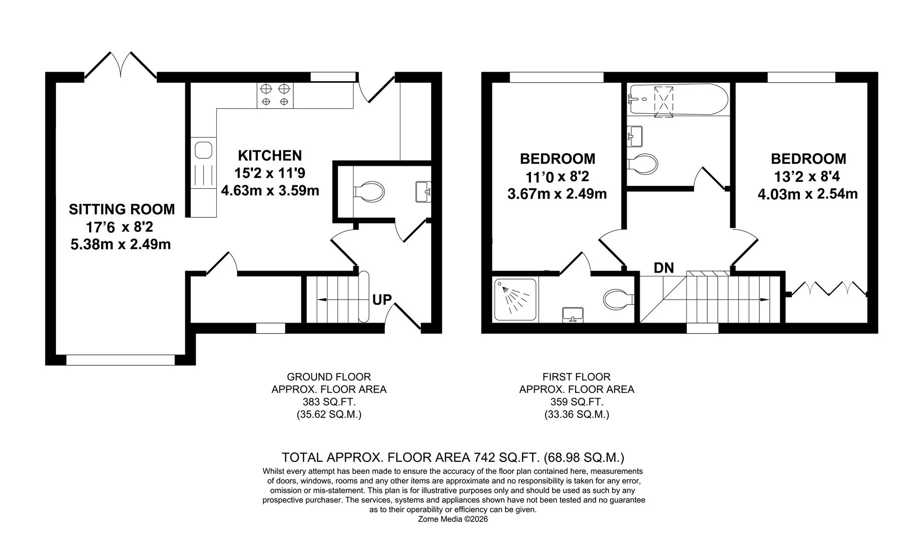 7, Bluegown Avenue, West Malling floorplan