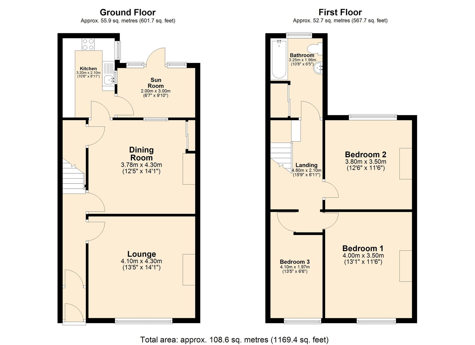 197, Ormskirk Road, Skelmersdale floorplan