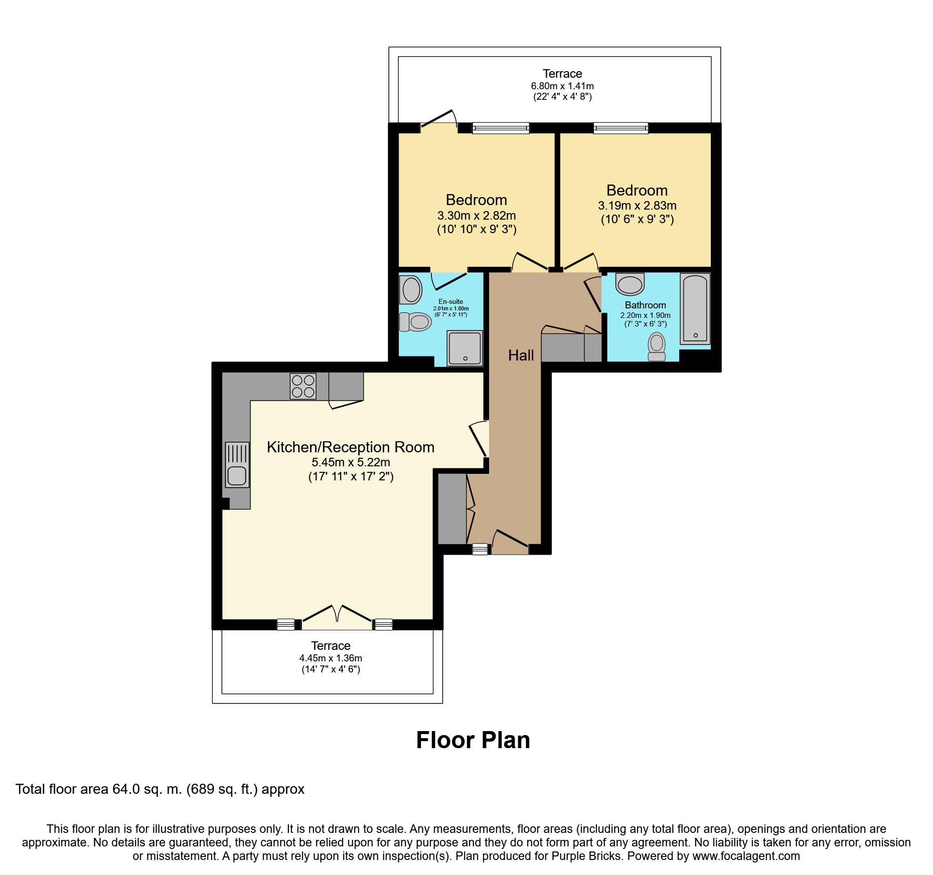 2 Bedrooms Flat for sale in Maxwell Road, Romford RM7