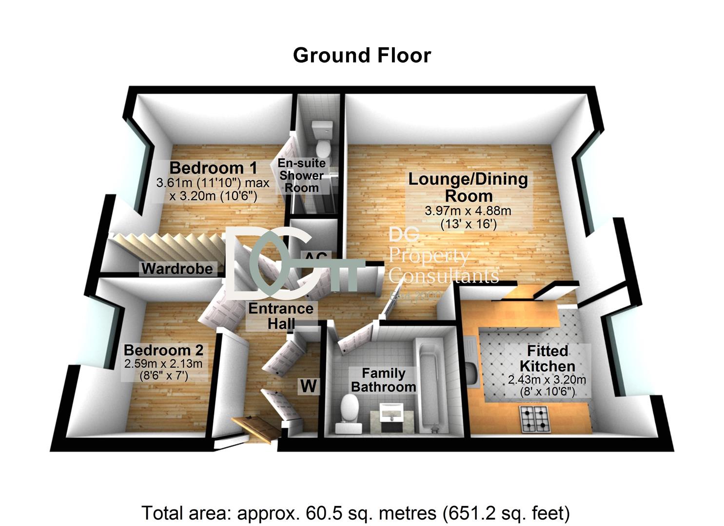 1 Dukes Ride, Knights Field, Luton floorplan