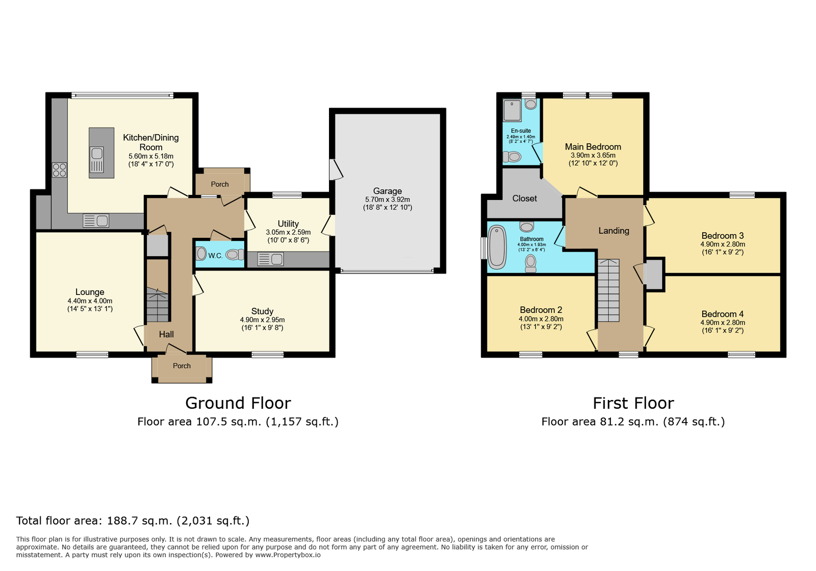 Cambridge, Manor Farm, Crofton Hall, Thursby floorplan