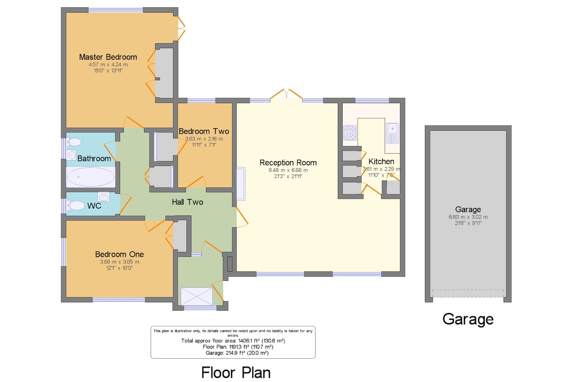 3 Bedrooms Detached house for sale in Springwood Road, Heathfield, East Sussex, United Kingdom TN21