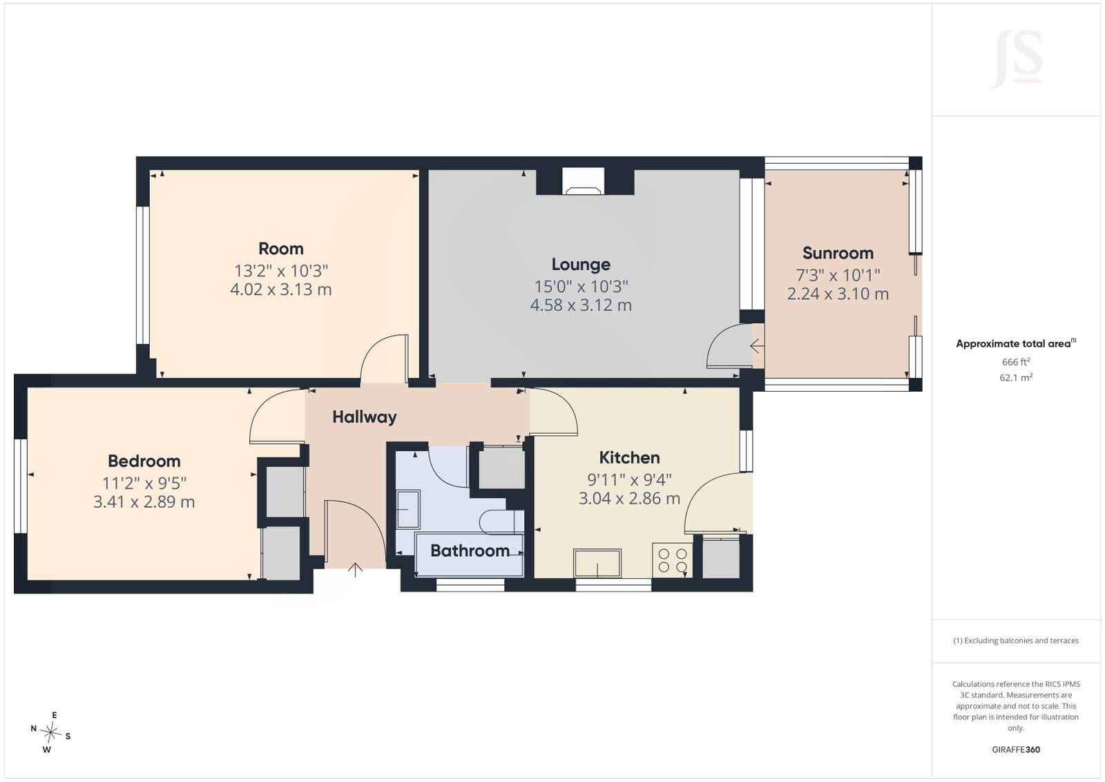 35, Harwood Avenue, Worthing floorplan