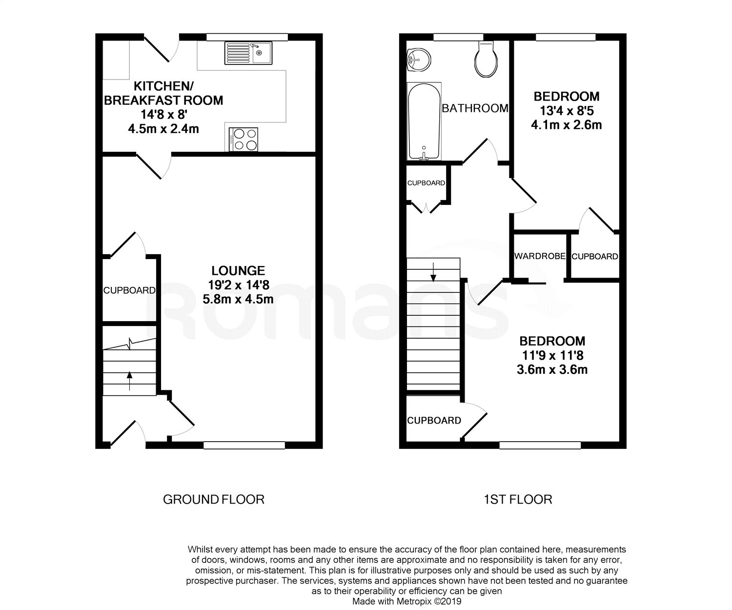 2 Bedrooms End terrace house for sale in Cadnam Close, Aldershot, Hampshire GU11