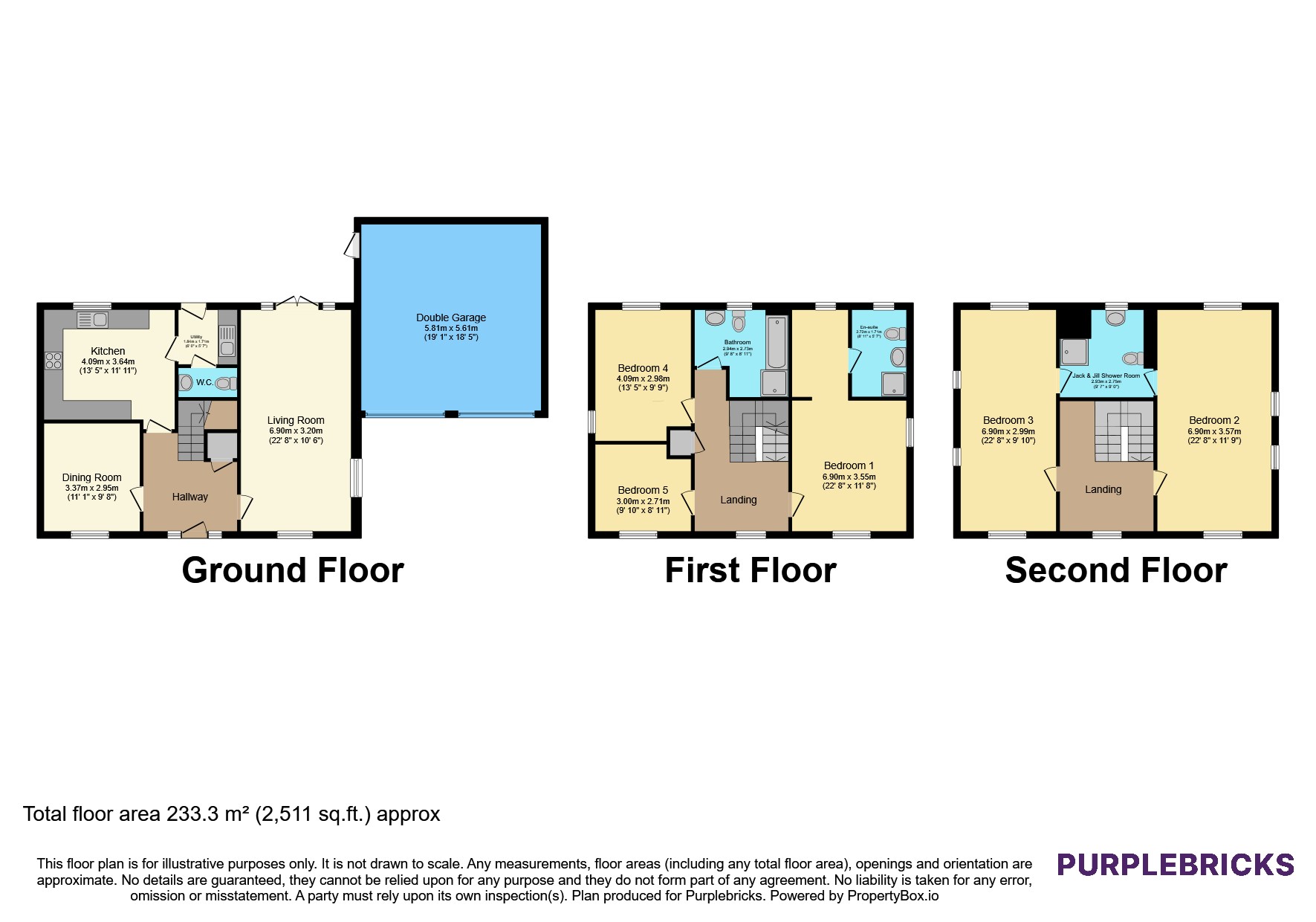 78, Kent Avenue, Weston-super-mare floorplan