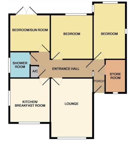 34, Western Avenue, Spalding floorplan