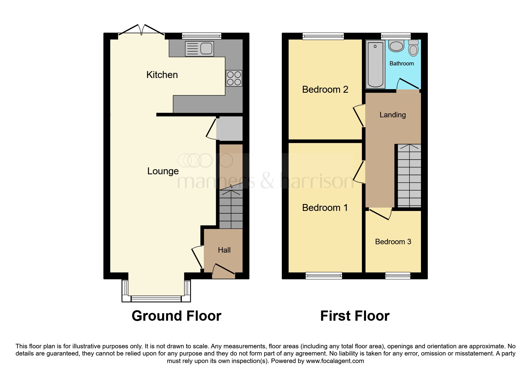 12, Walsingham Court, Billingham floorplan
