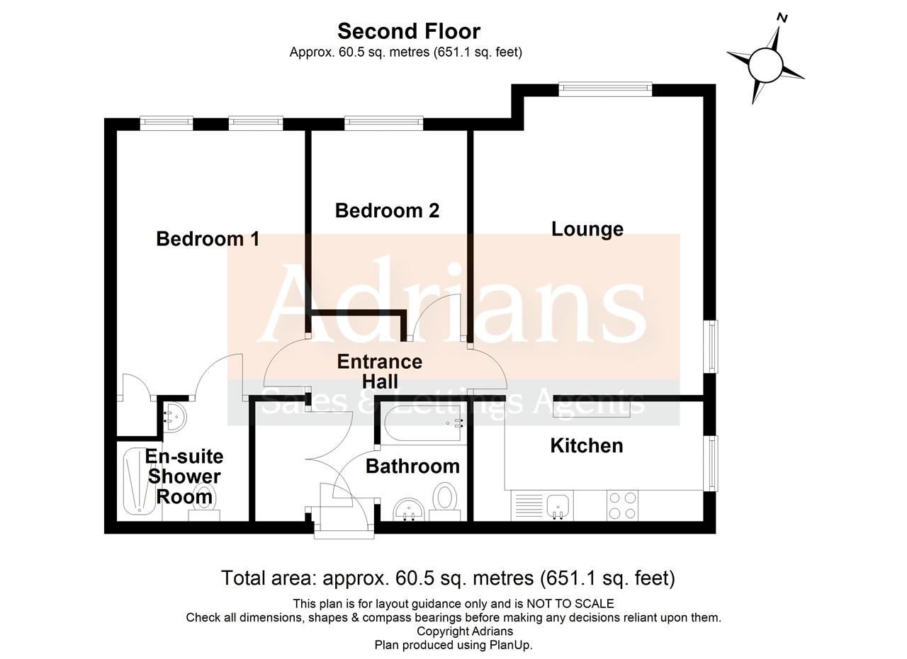 208, Balmoral Court, Springfield Road, Chelmsford floorplan
