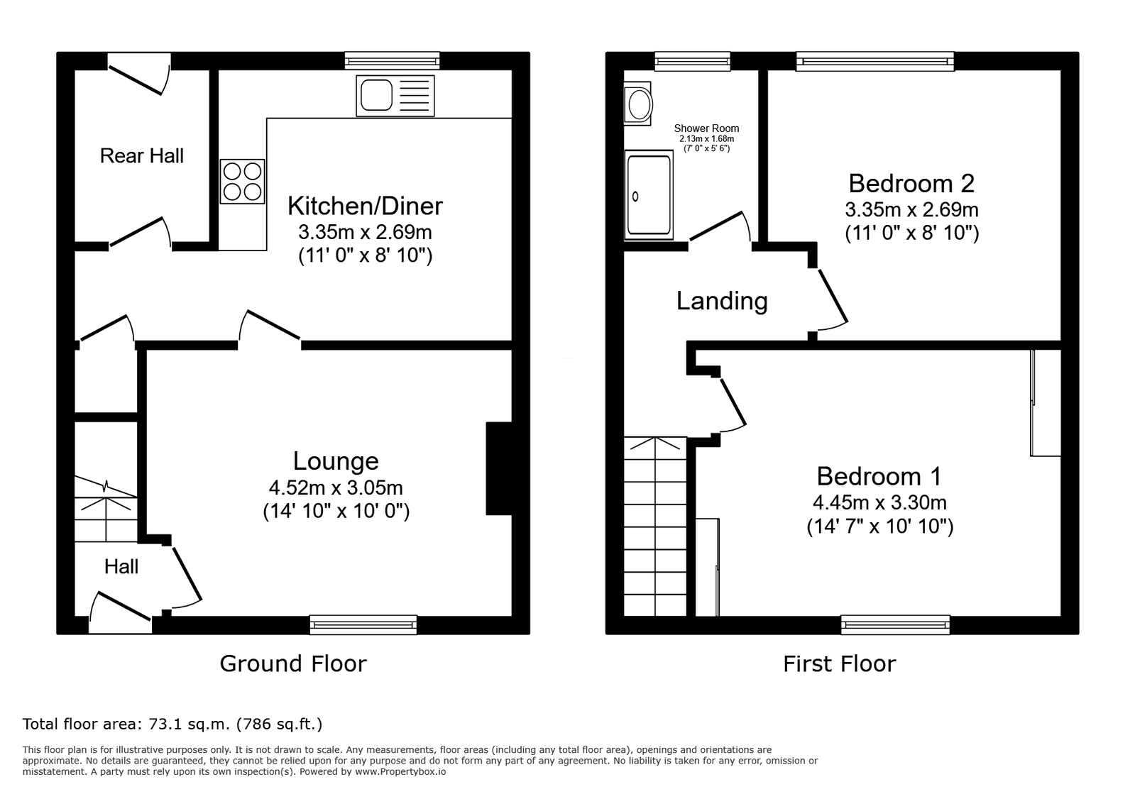 6, Albert Street, Carlisle floorplan