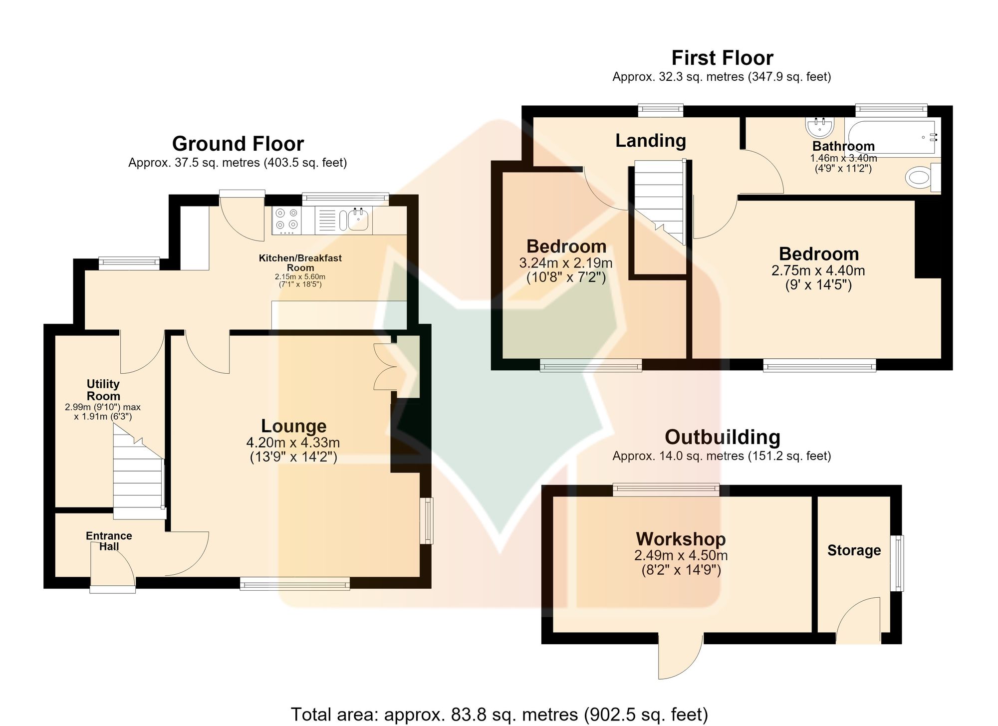 11 Middle Street, Gainsborough floorplan