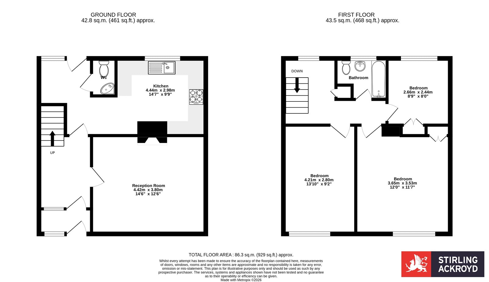 116, St. Michaels Road, Surrey floorplan