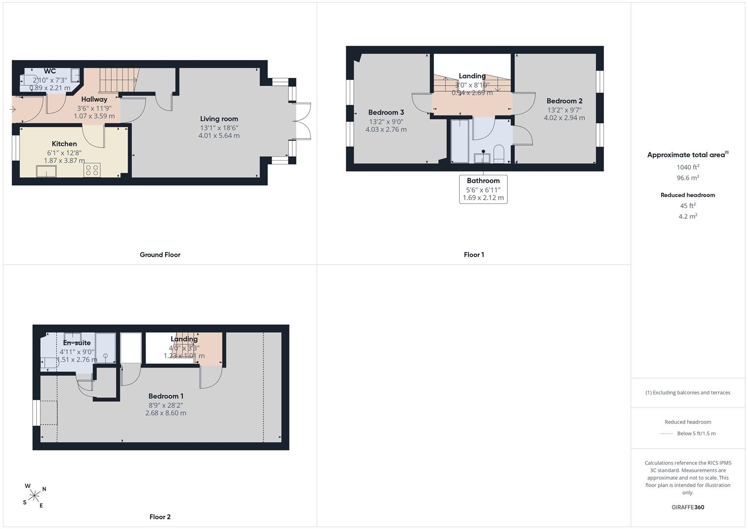 351, Queen Elizabeth Road, Nuneaton floorplan