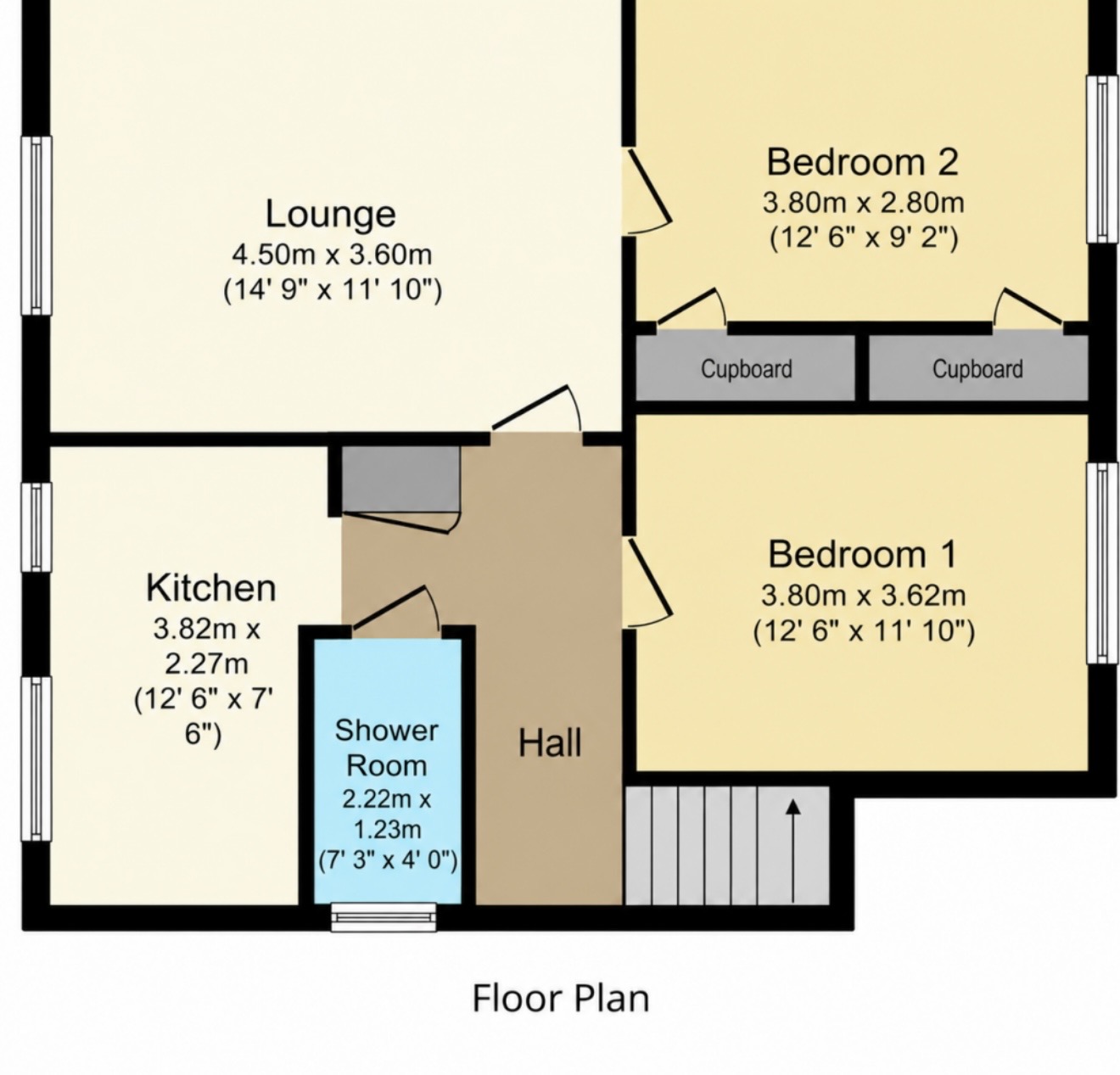 16, York Street, Falkirk floorplan