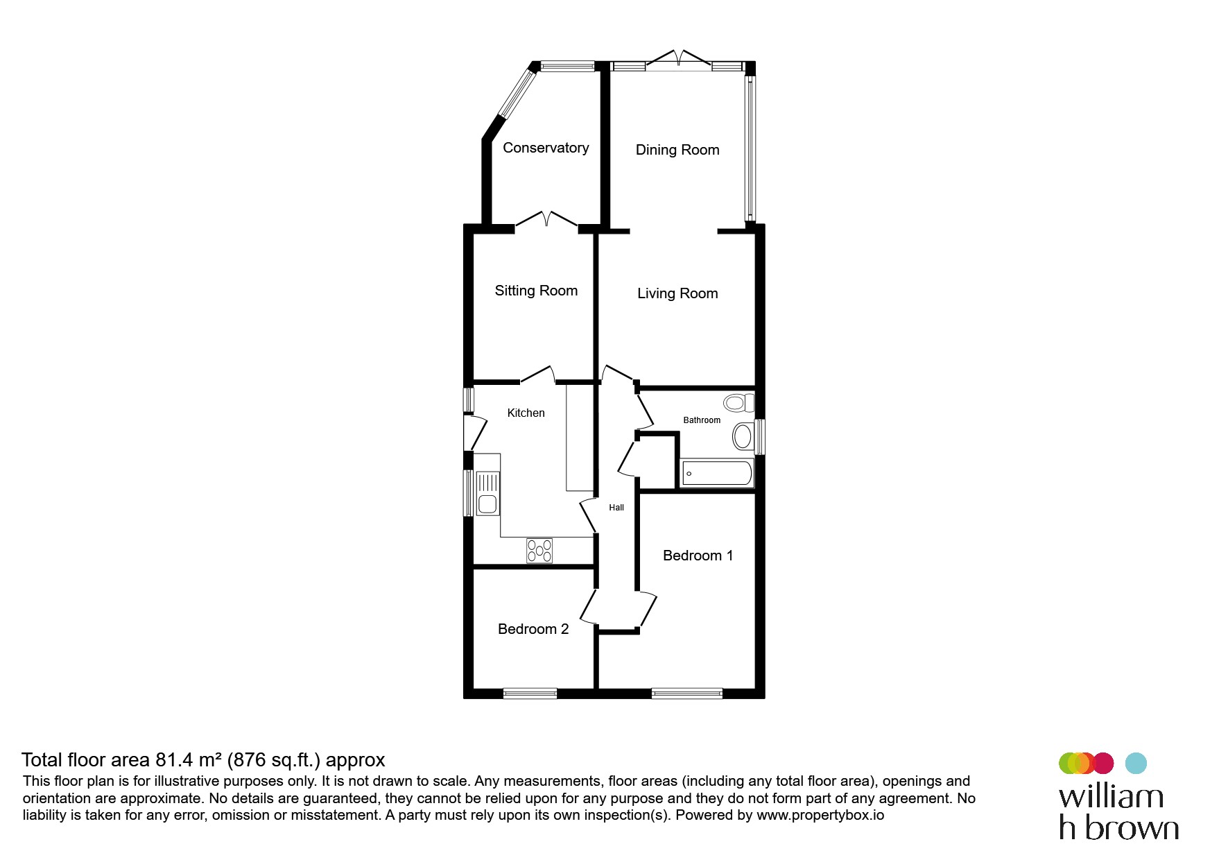 17, Sandford Road, Pontefract floorplan