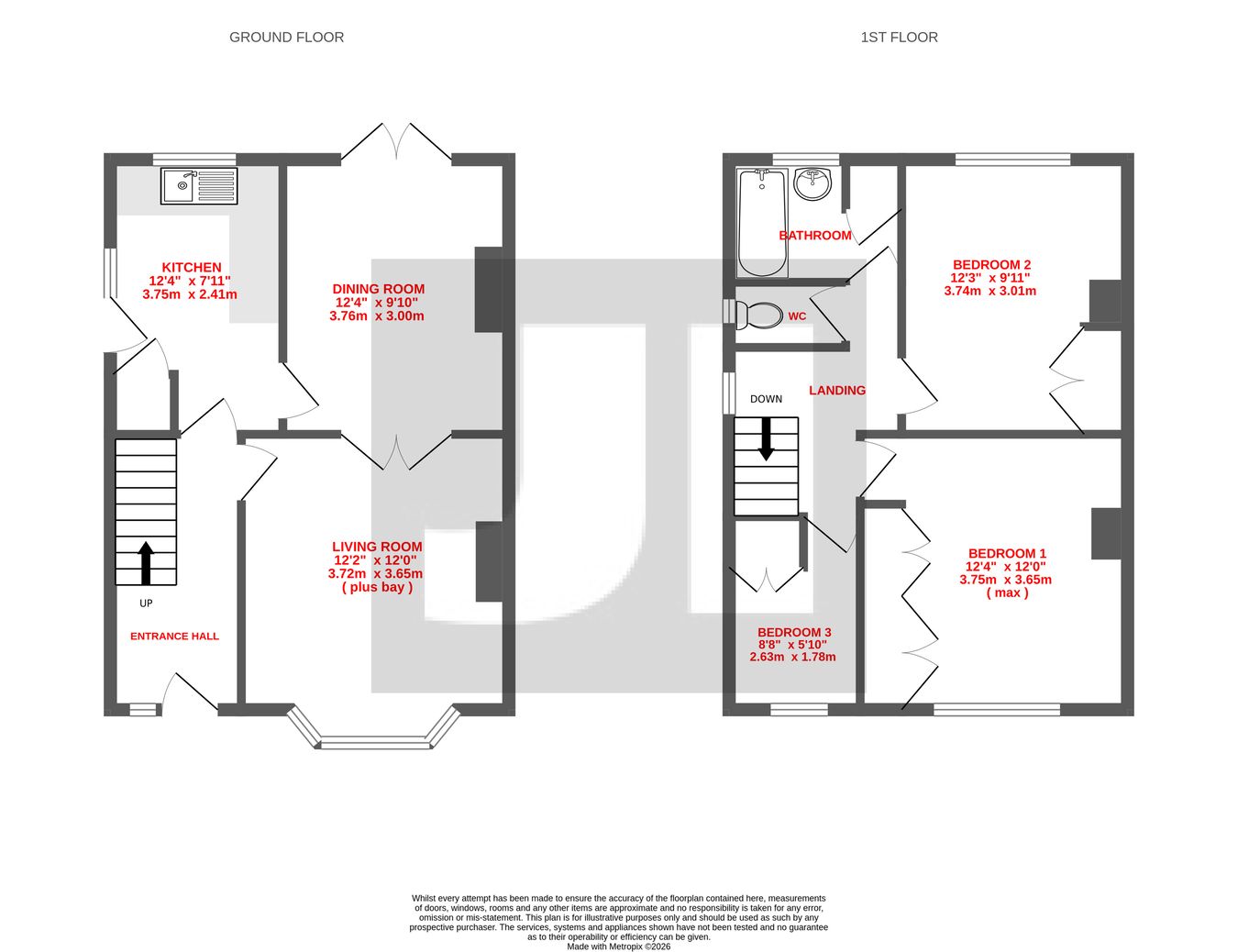 16, Hill Foot, Shipley floorplan