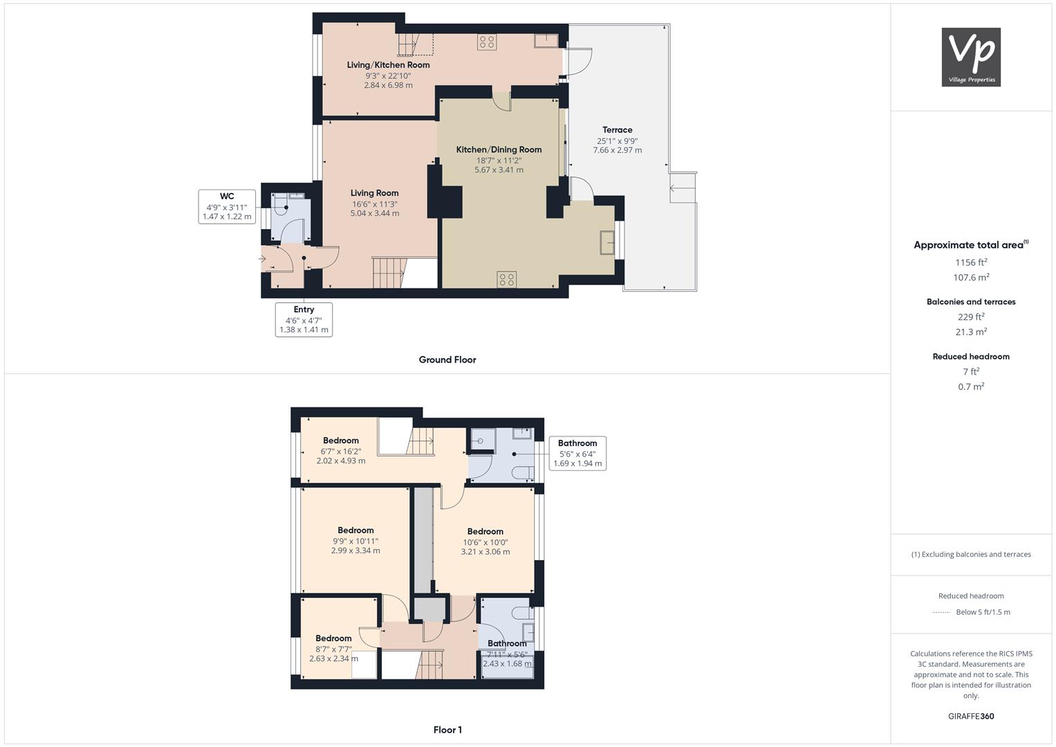 72, Curlew Drive, Reading floorplan