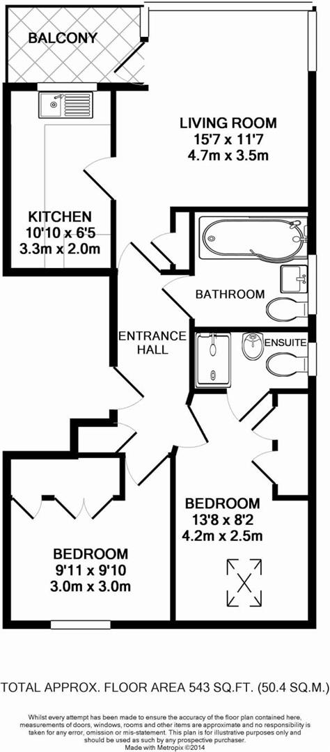 2 Bedrooms Flat to rent in Kings Gate, Gordon Road, Haywards Heath RH16