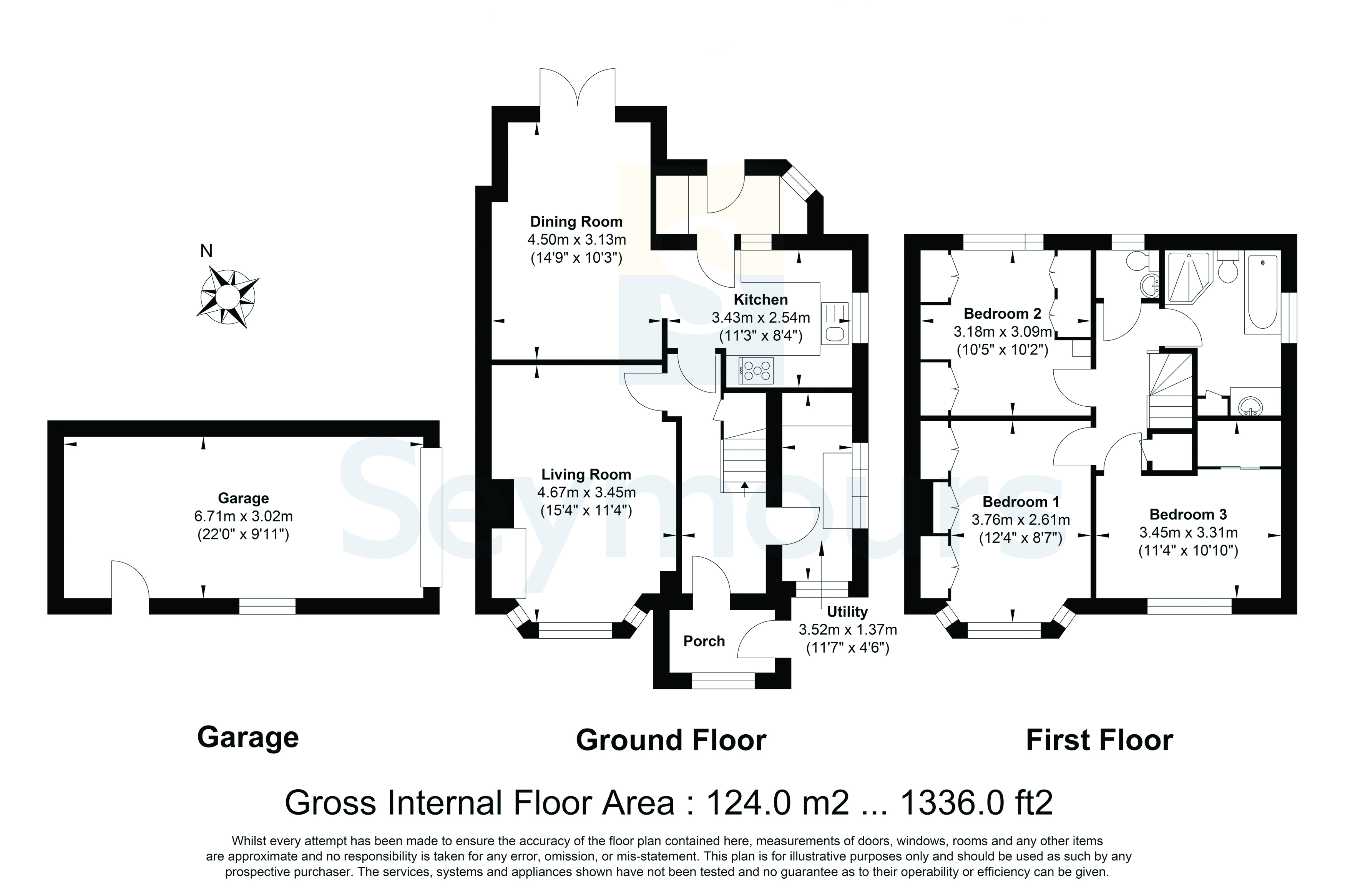 92, Rydens Way, Surrey floorplan