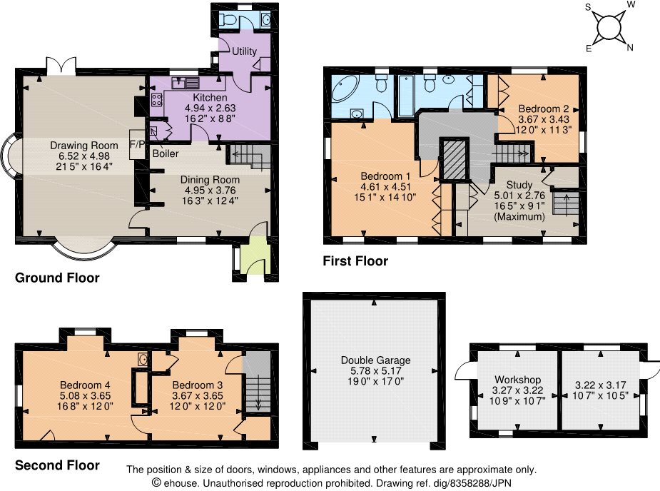 4 Bedrooms Detached house for sale in The Street, Mortimer, Reading RG7