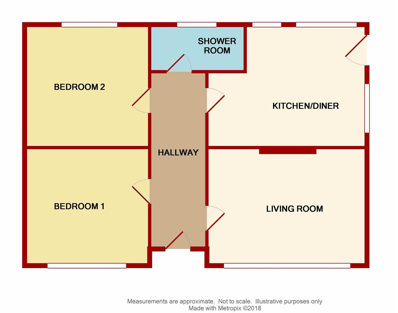 2 Bedrooms Detached bungalow for sale in Valley Road, Bilson, Cinderford GL14