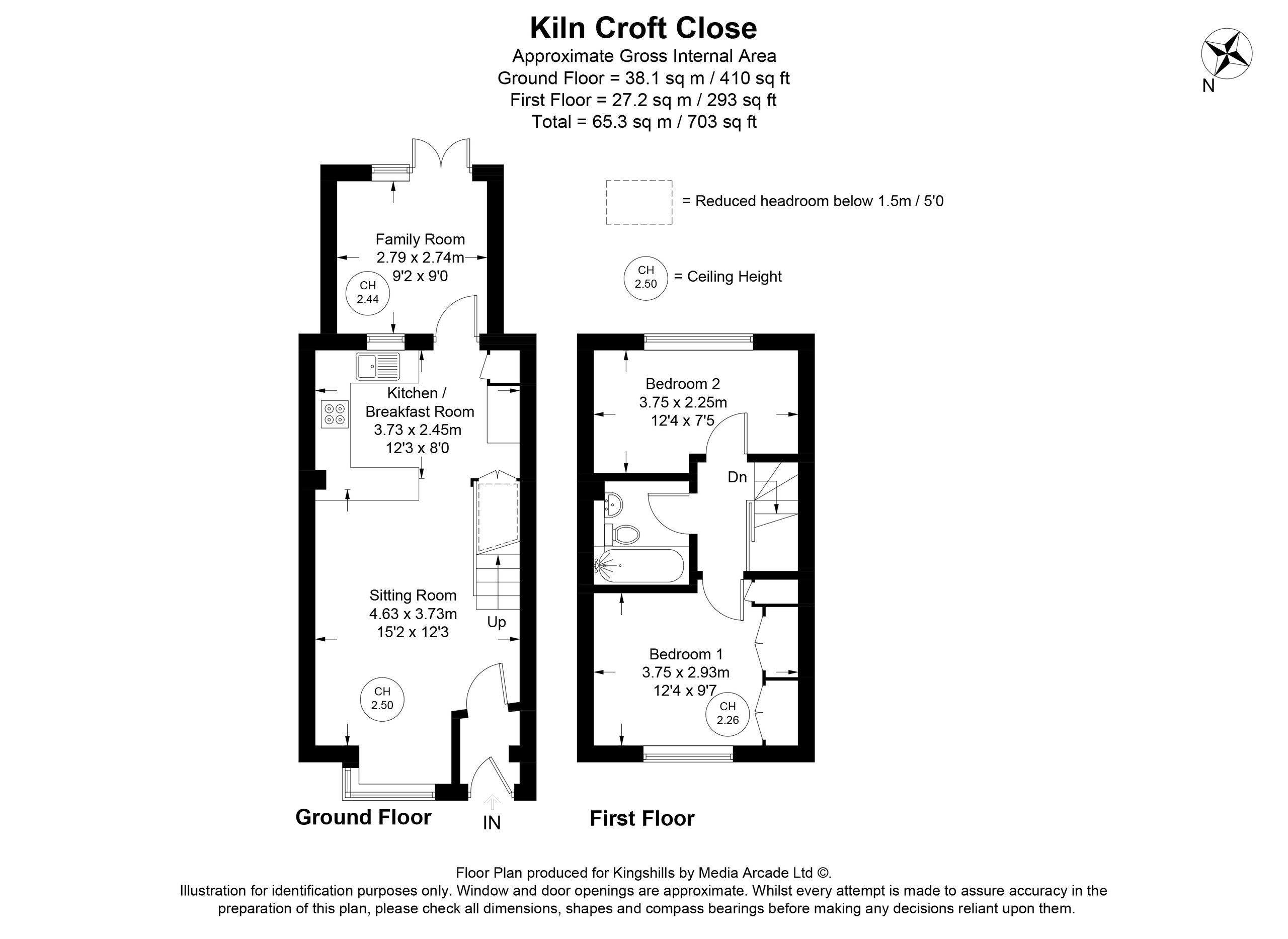 5 Kiln Croft Close, Marlow floorplan