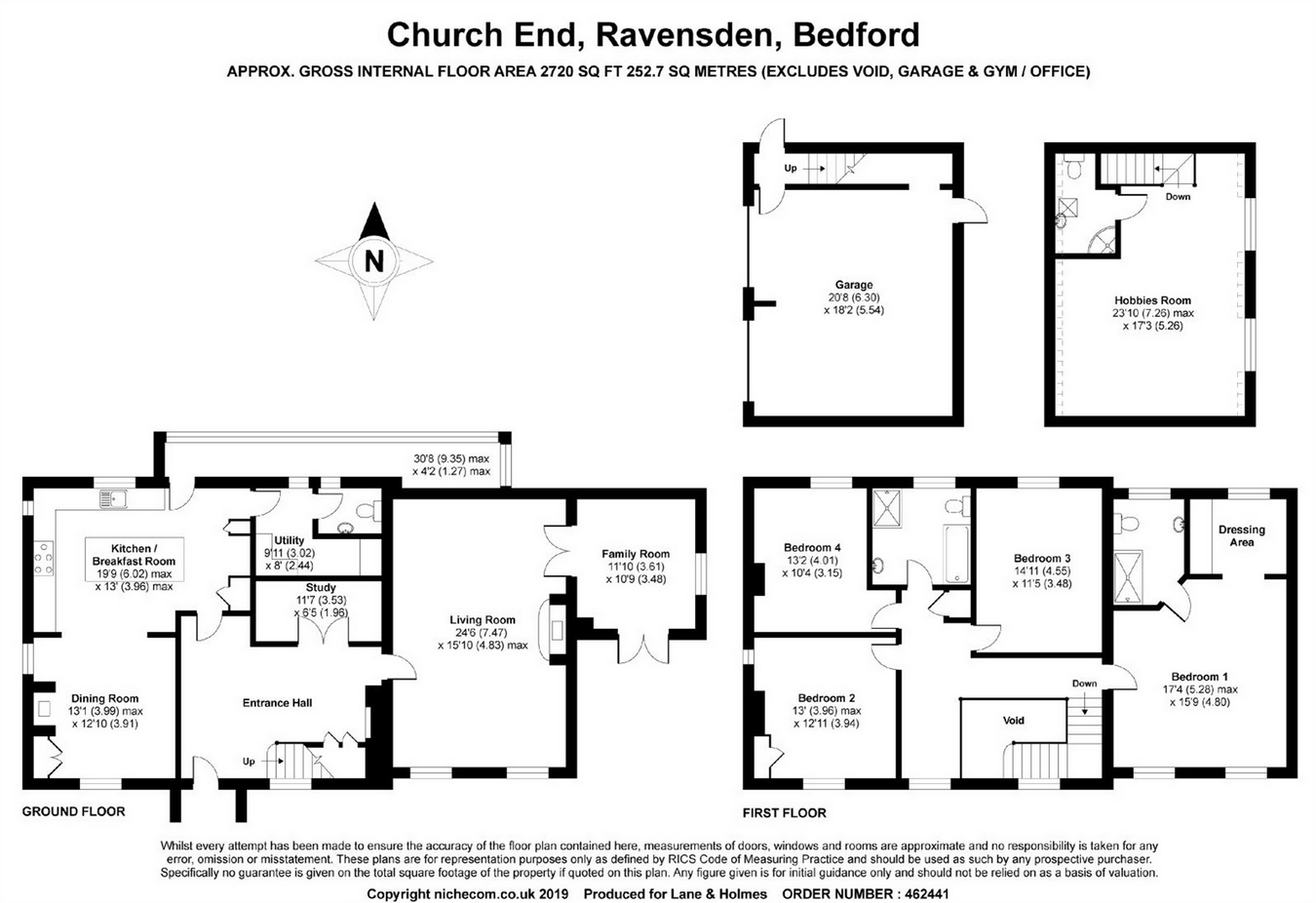 4 Bedrooms Detached house for sale in Church End, Ravensden, Bedford MK44