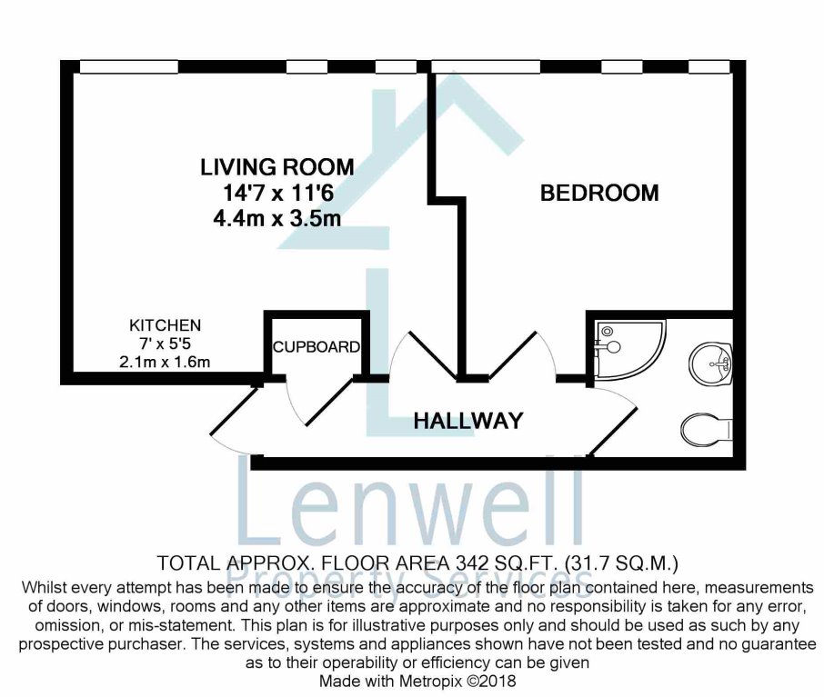 1 Bedrooms Flat to rent in Arden Grove, Harpenden AL5