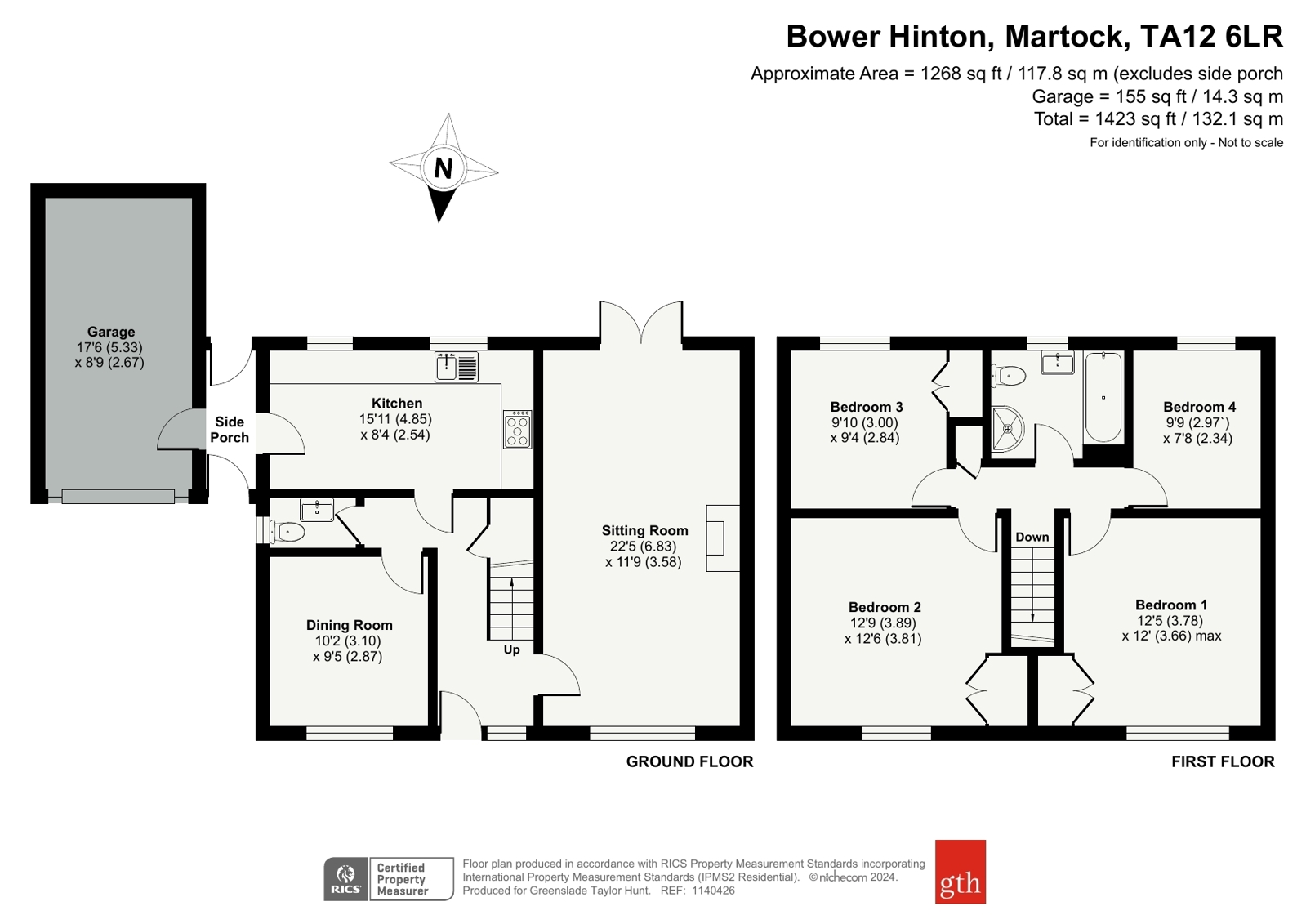Ridgeway,, Blind Lane, Martock floorplan