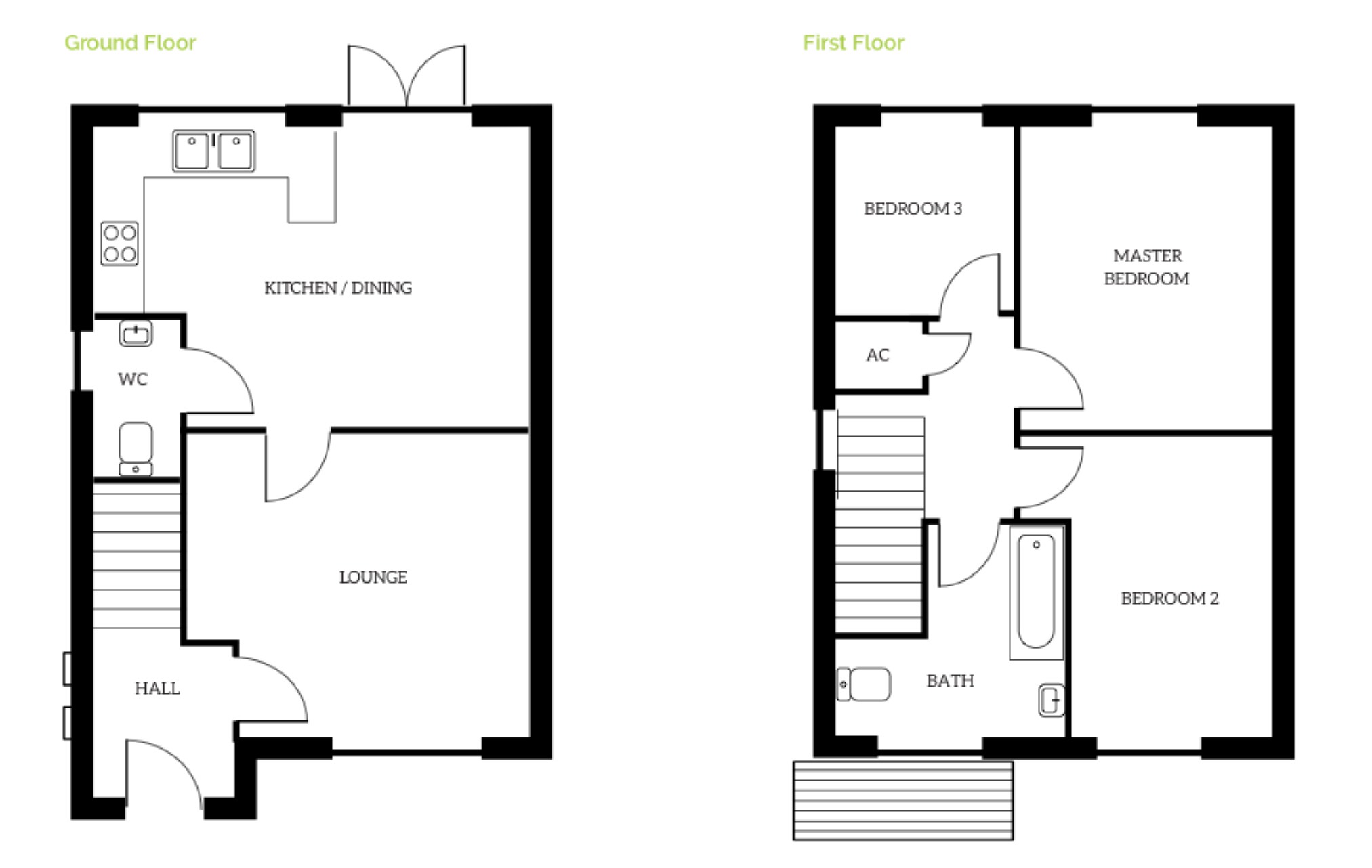 Clos Clement, Five Roads, Llanelli SA15, 3 bedroom semidetached house