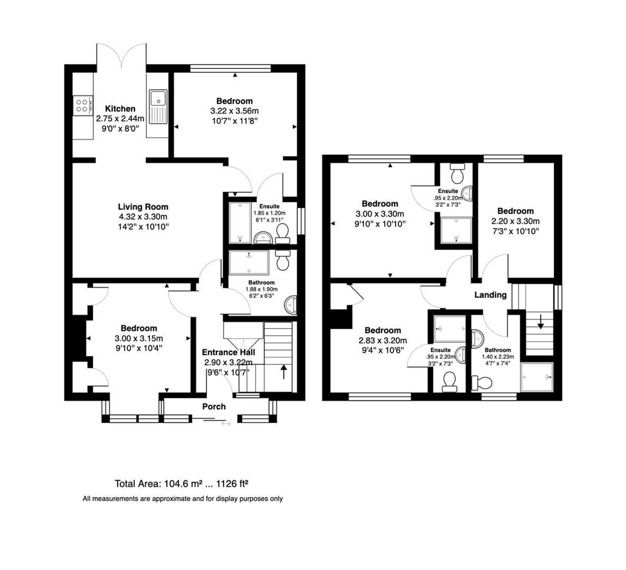 Room 4, 7, Coaley Road, Bristol floorplan